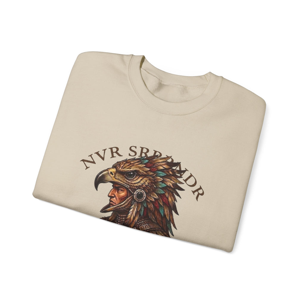 Legendary Eagle Crewneck Sweatshirt — "NVR SURRENDER" Graphic