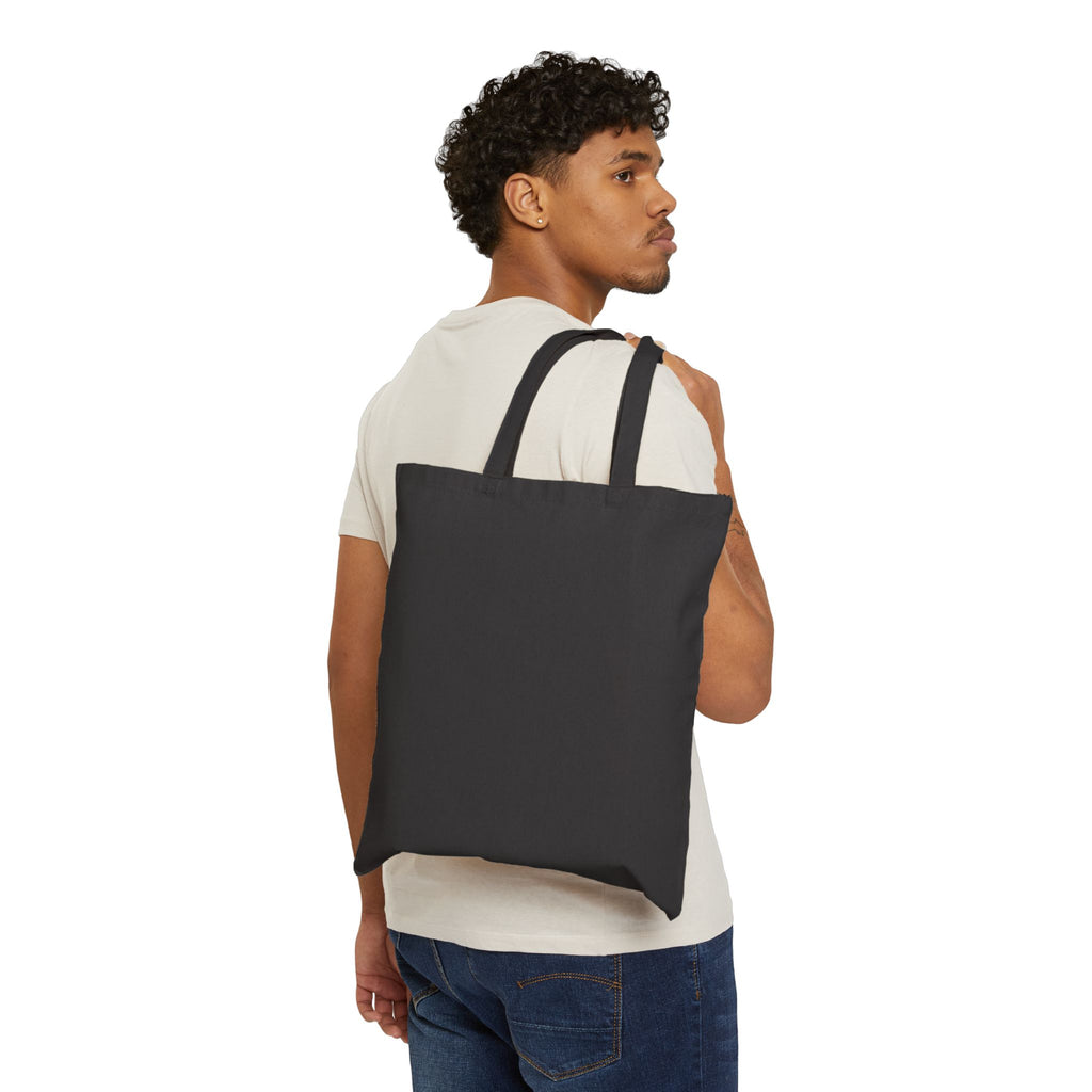 Legendary Eagle Canvas Tote Bag — 'Never Surrender' Native-Inspired Design