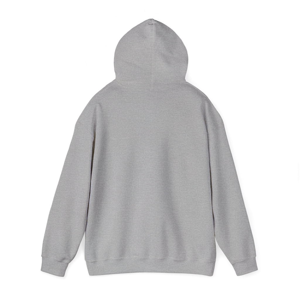 Never Surrender Hoodie — Vintage Strongman Graphic Hooded Sweatshirt