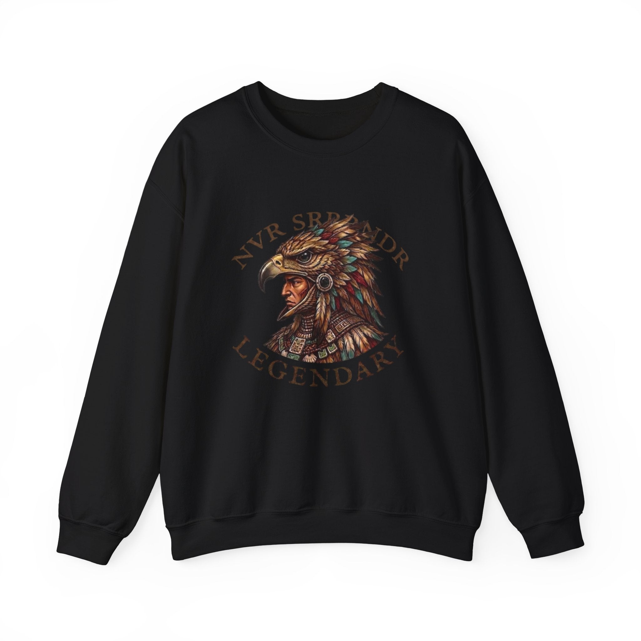 Legendary Eagle Crewneck Sweatshirt — "NVR SURRENDER" Graphic