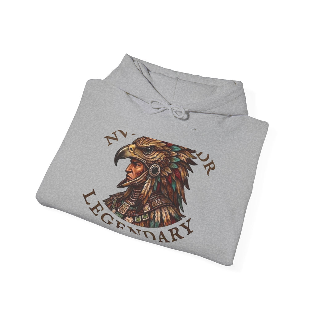 Legendary Eagle Hoodie — Native Headdress Graphic Sweatshirt