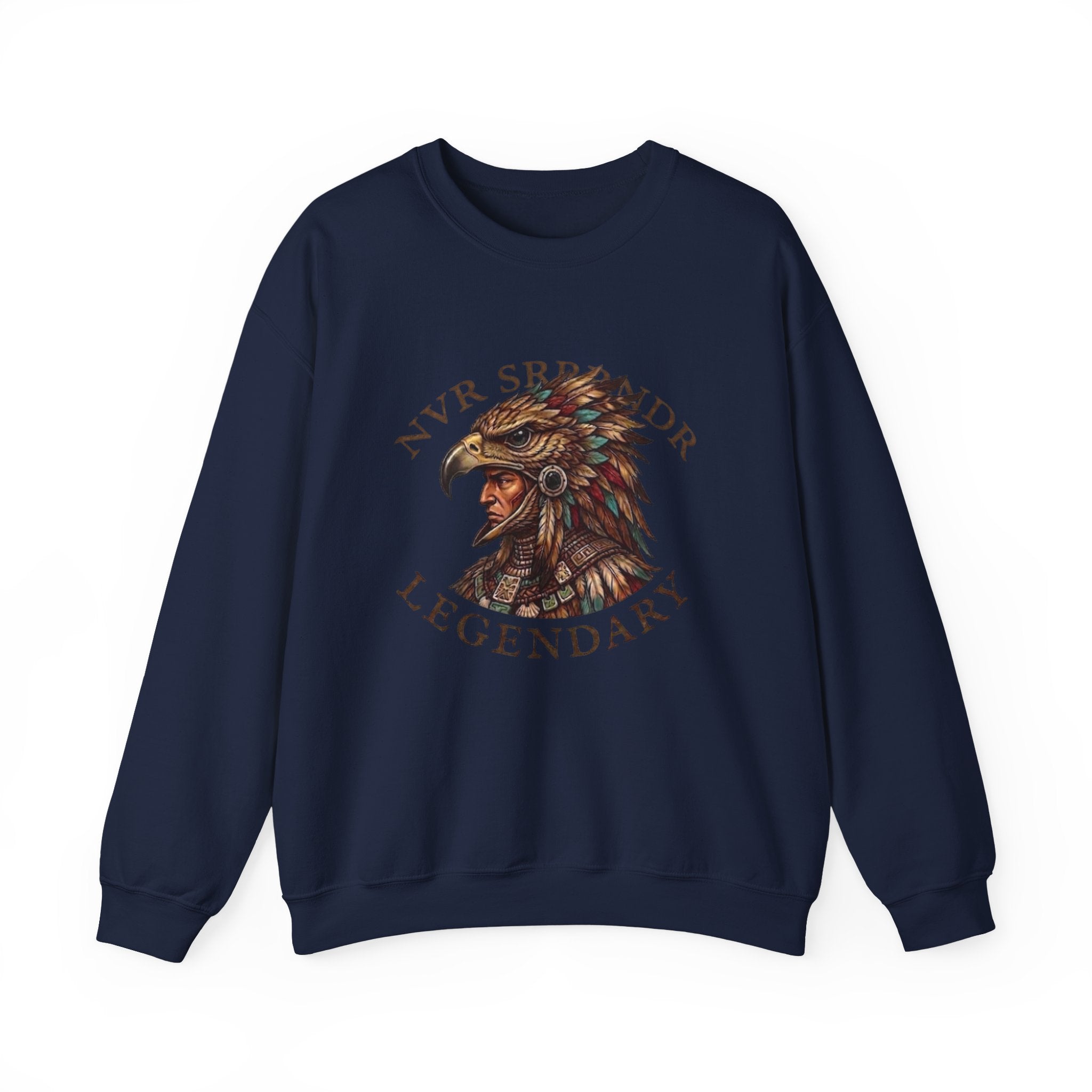Legendary Eagle Crewneck Sweatshirt — "NVR SURRENDER" Graphic
