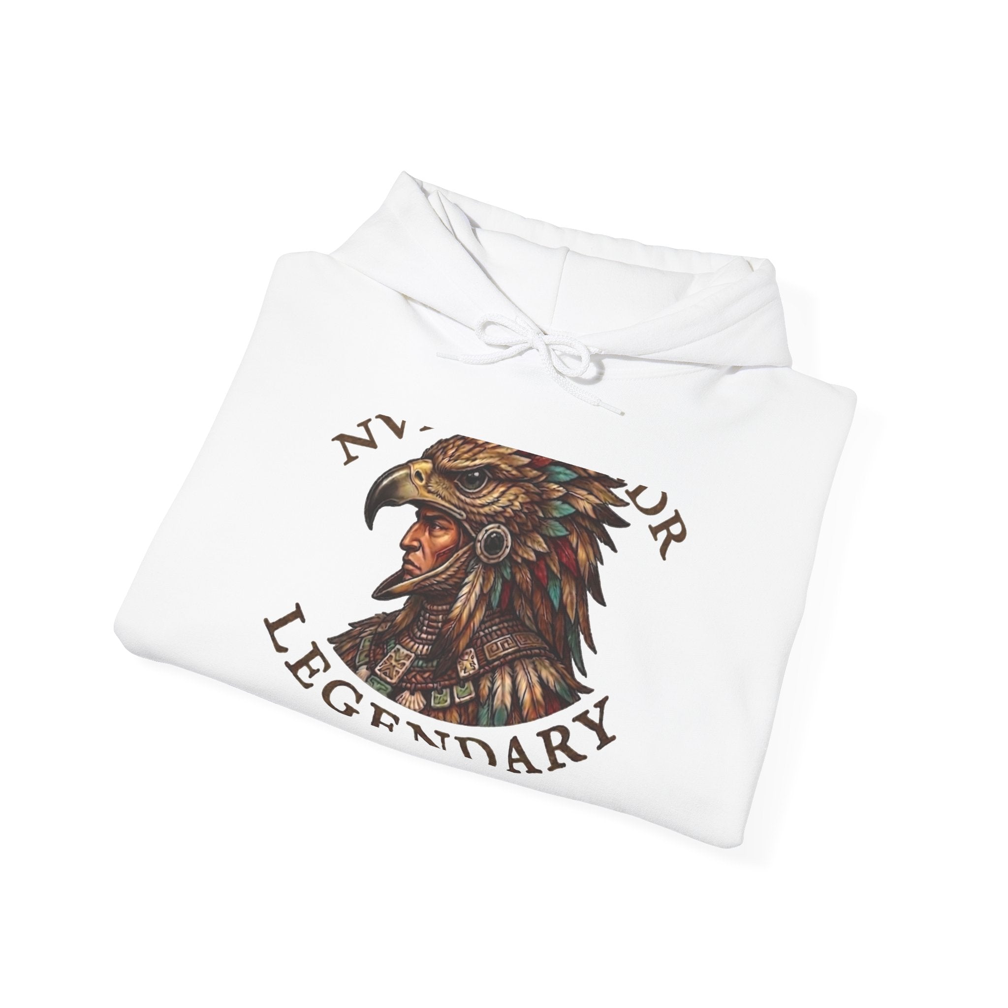 Legendary Eagle Hoodie — Native Headdress Graphic Sweatshirt