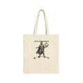 NVR SURRENDER Spartan Warrior Canvas Tote Bag