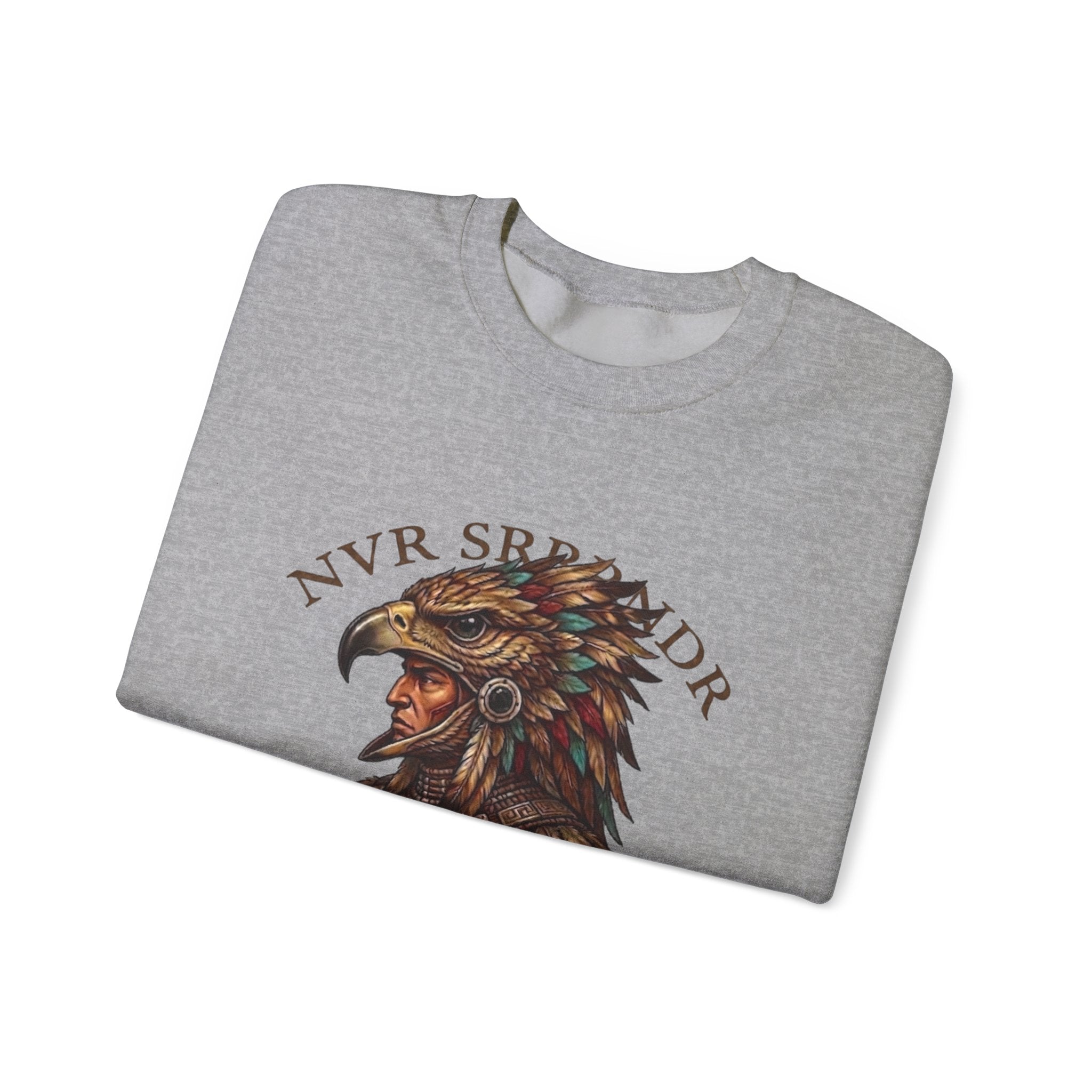 Legendary Eagle Crewneck Sweatshirt — "NVR SURRENDER" Graphic