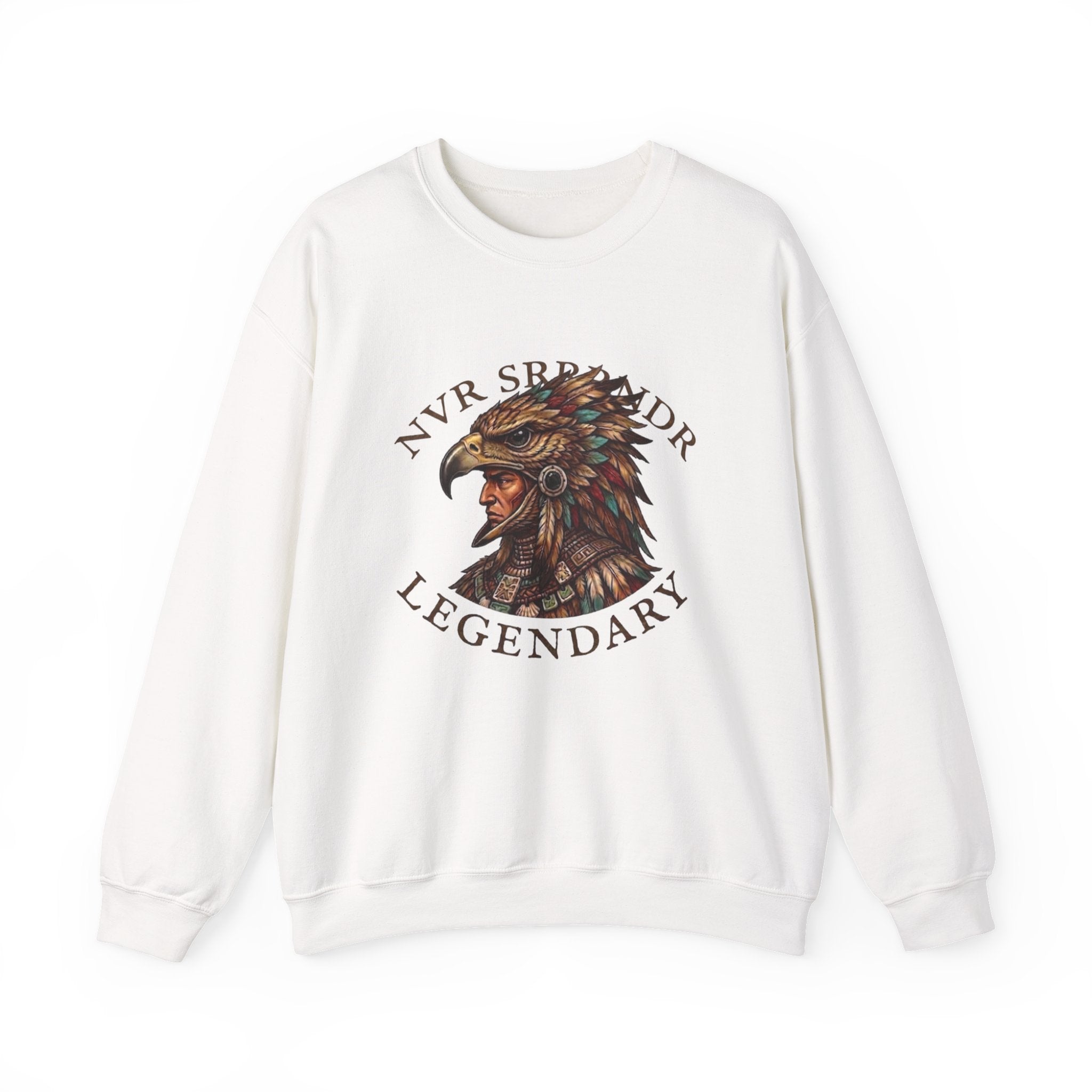 Legendary Eagle Crewneck Sweatshirt — "NVR SURRENDER" Graphic