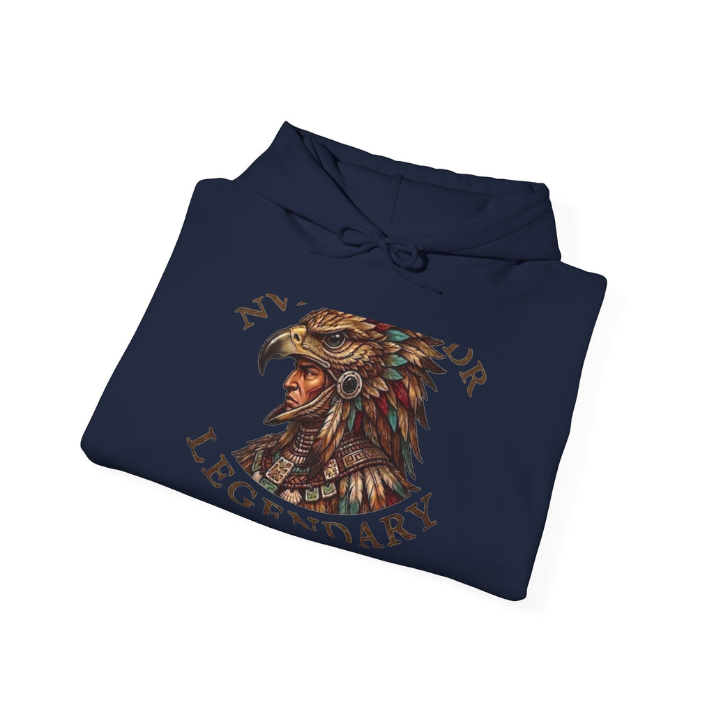 Legendary Eagle Hoodie — Native Headdress Graphic Sweatshirt