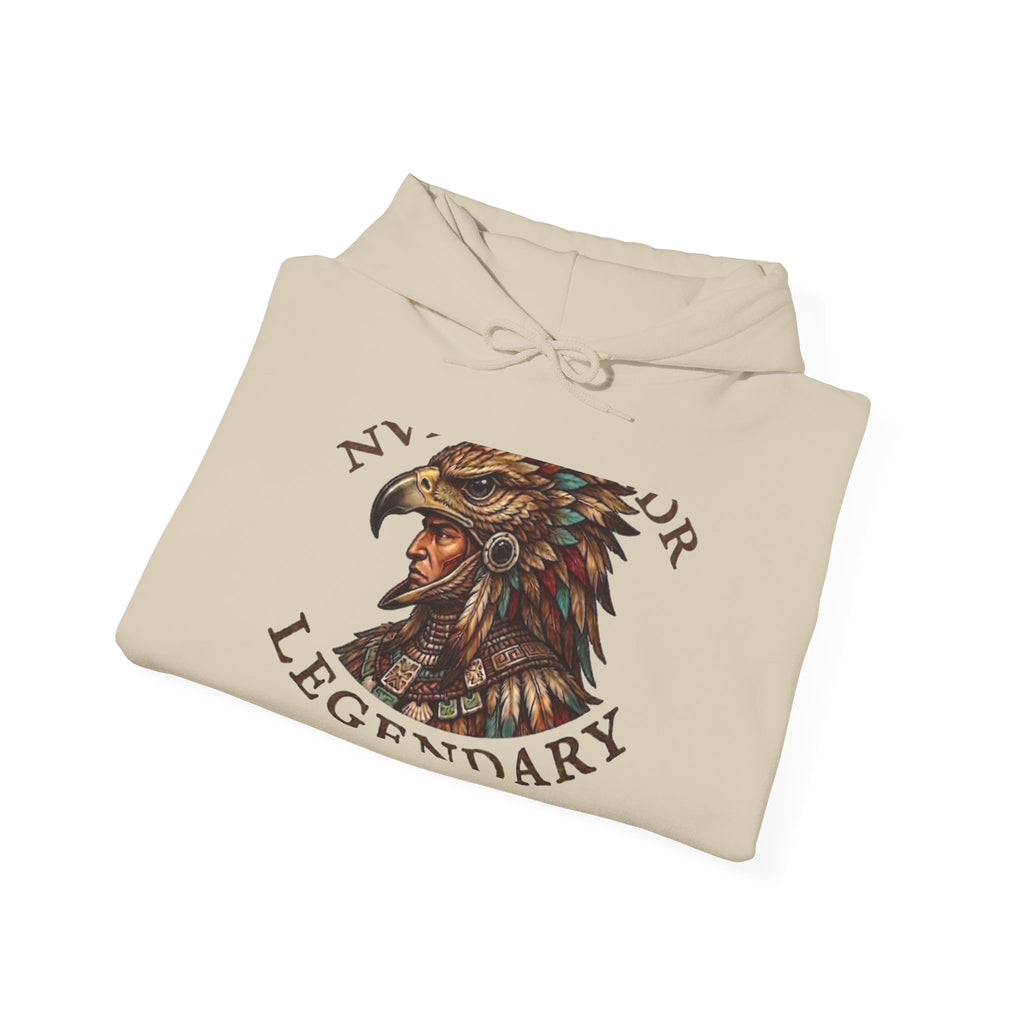 Legendary Eagle Hoodie — Native Headdress Graphic Sweatshirt